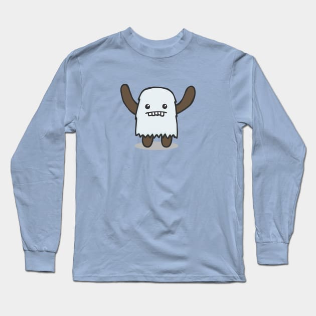 Baby yeti Long Sleeve T-Shirt by imjustmike